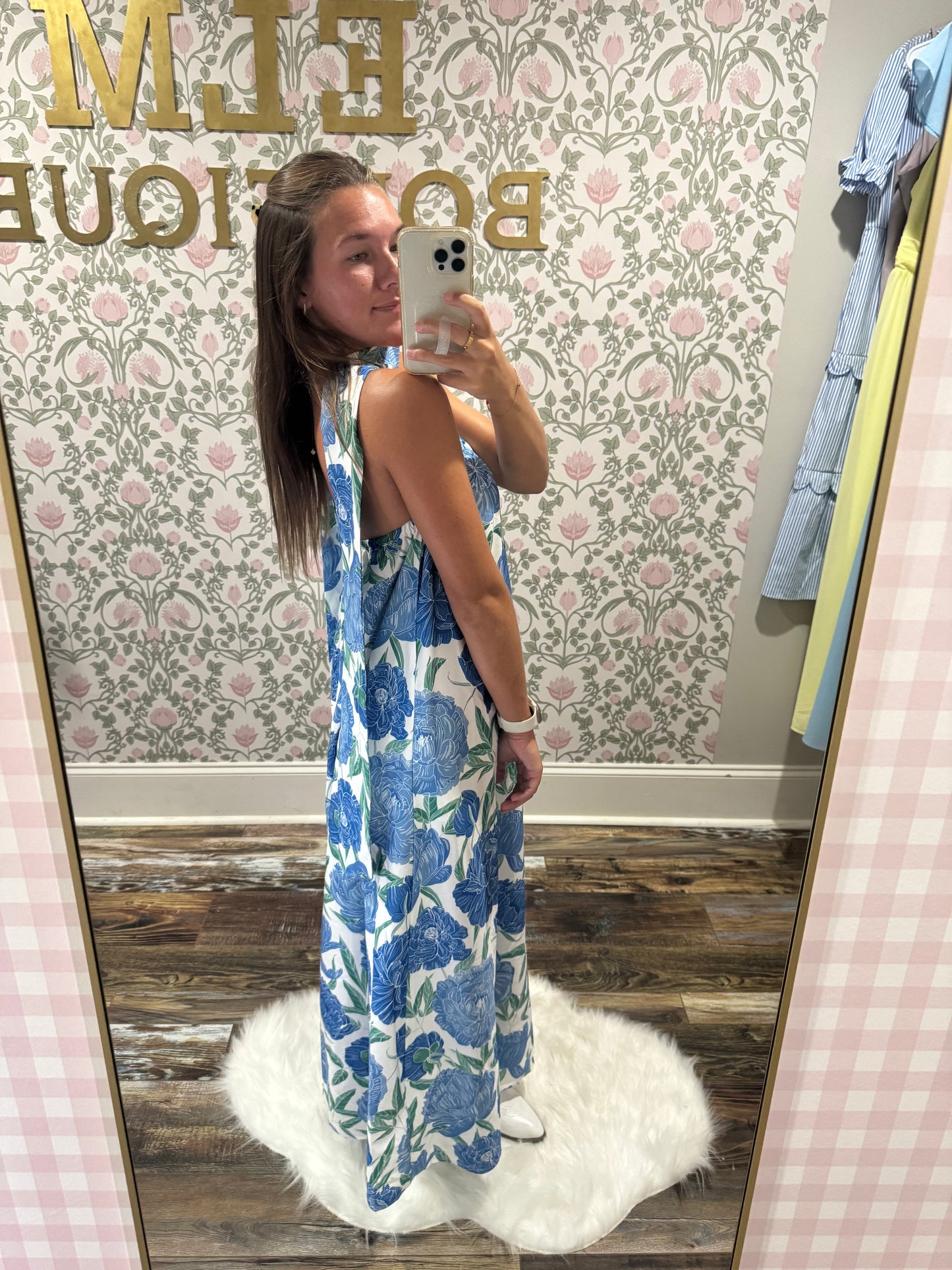 Floral maxi dress