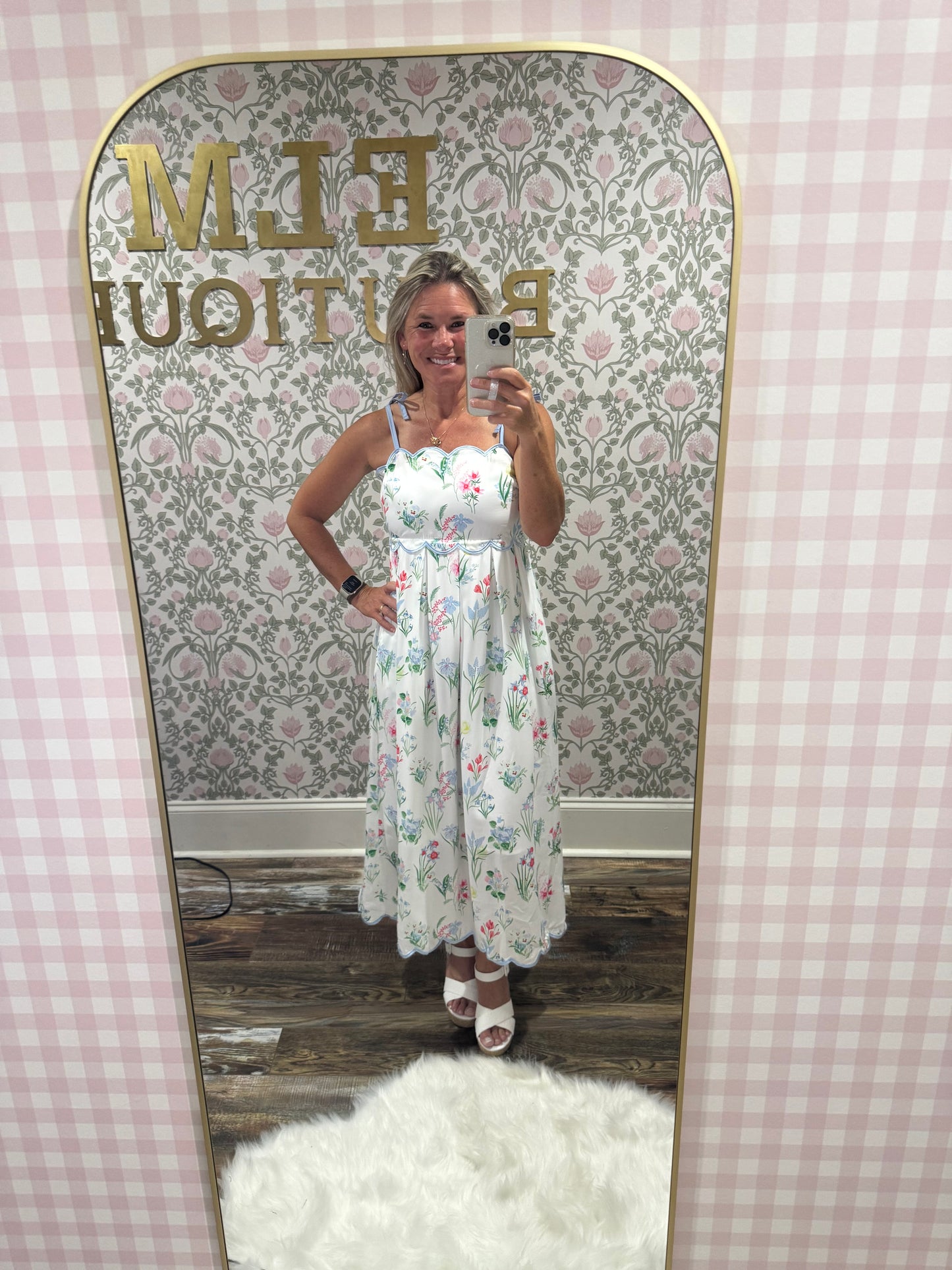 Floral maxi dress