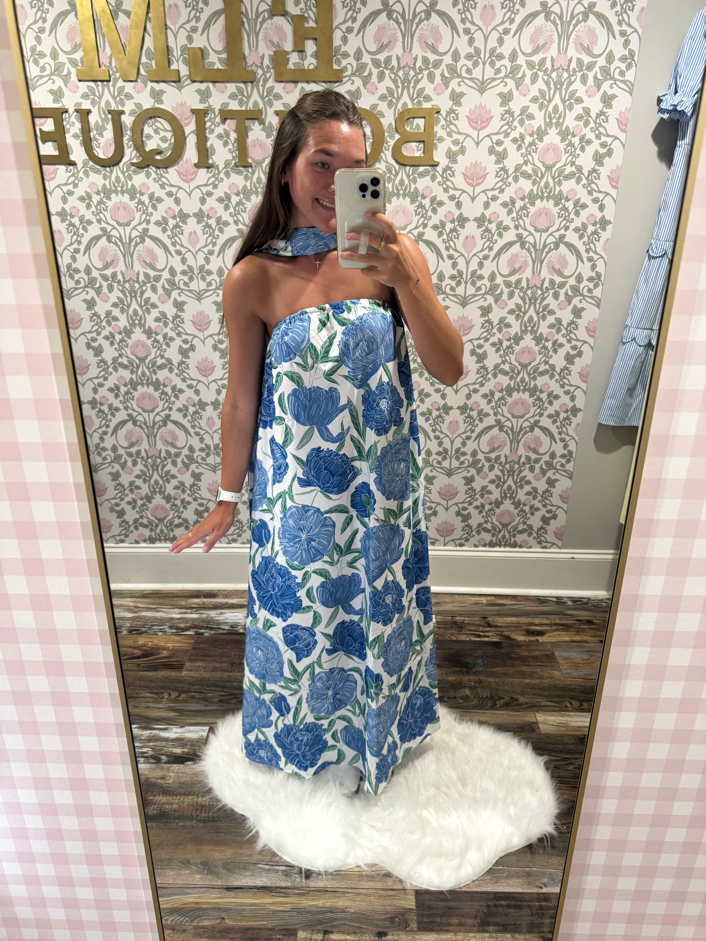 Floral maxi dress
