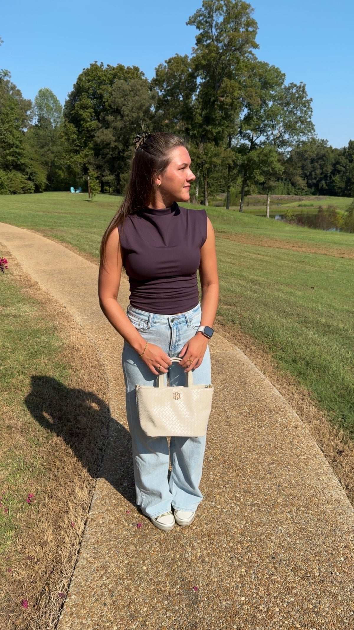 Plum essential top