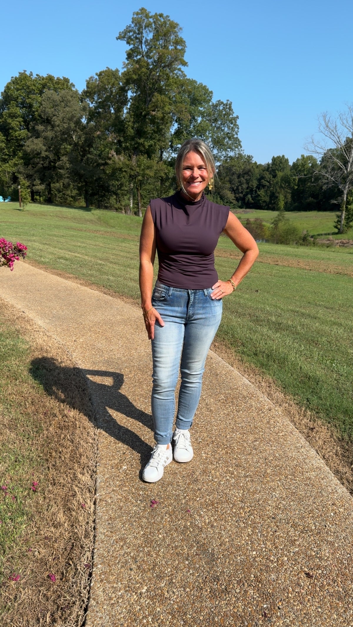 Plum essential top
