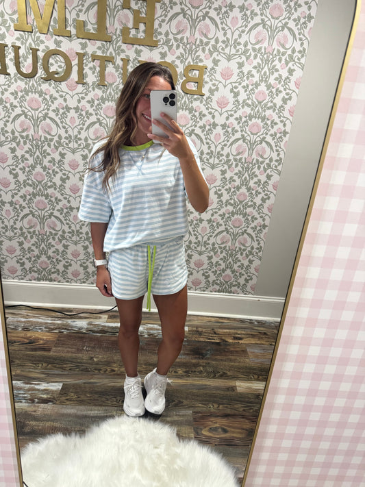 Striped set