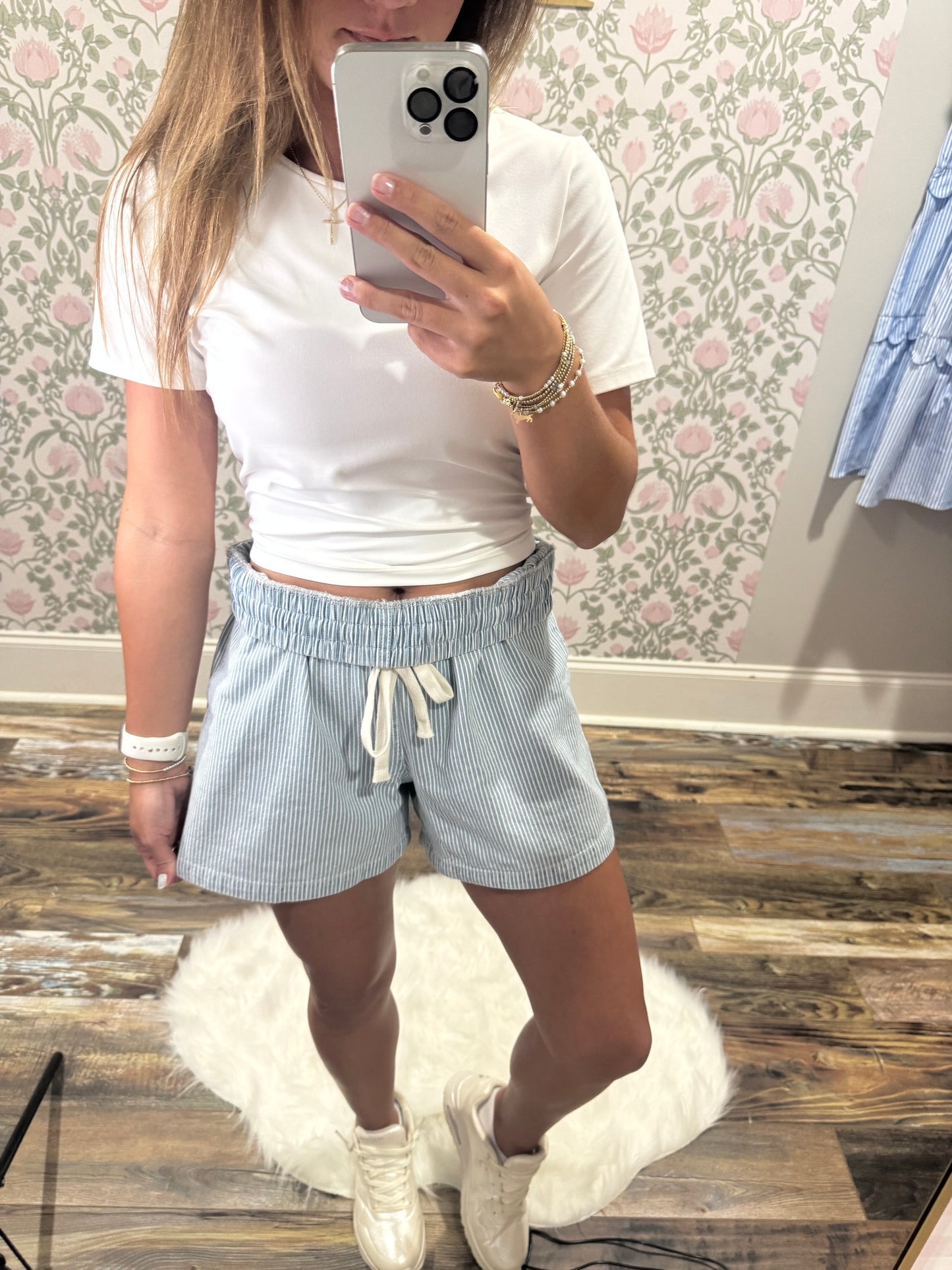 Striped shorts