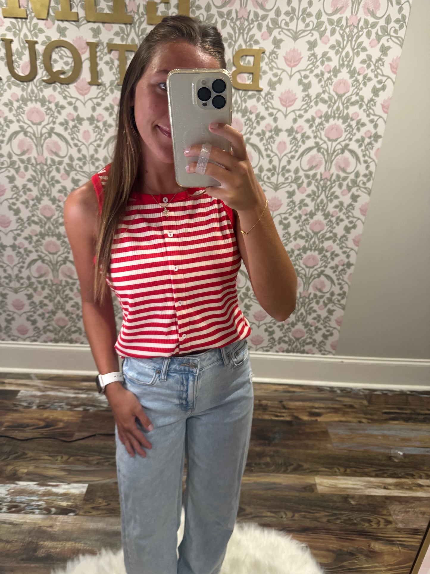 Striped tank